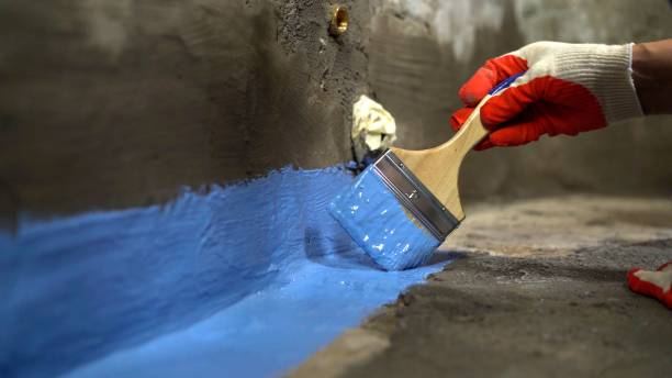 Commercial Crawl Space Encapsulation project at a Burnett, WI business property by SJ Waterproofing Pros